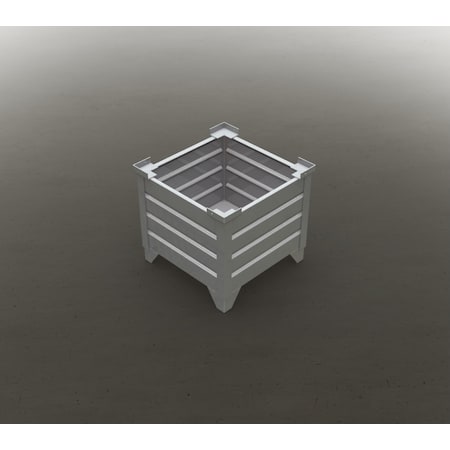 Topper Industrial 51023-X 25.5 L, 25.5 in W, 23.5 H, Steel, Telegray 2 51023-X